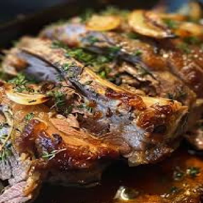 Slow-Roast Lamb with Cinnamon, Fennel and Citrus