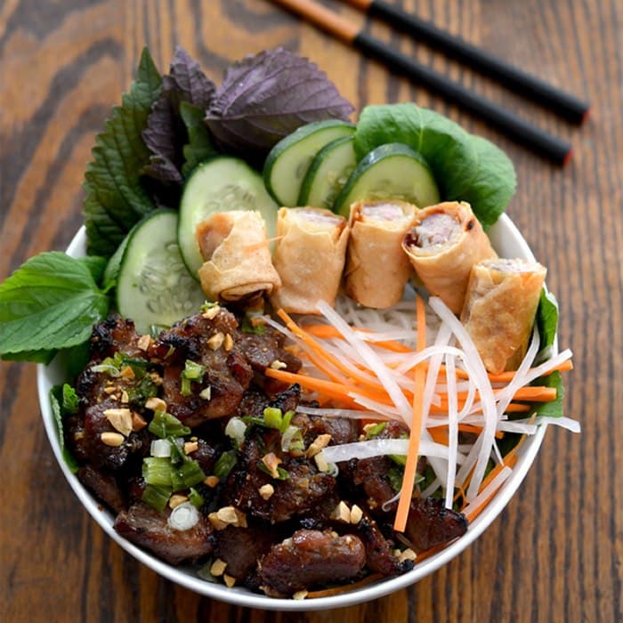 Vietnamese Grilled Pork (Bún Thịt Nướng)